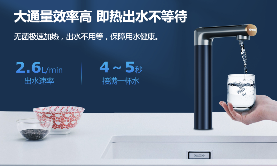 不看这篇文你都不知道，这几年你的水都白喝了？多喝水不如喝好水，HOMNLY净热一体机告诉你鲜活好水的正确打开方式！